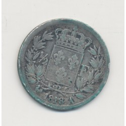 Louis XVIII - 1/2 Franc 1818 A Paris - TB 2