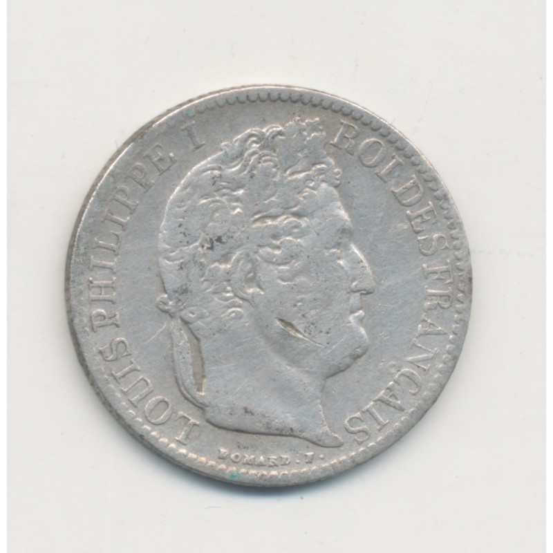 1/2 Franc Louis Philippe I - 1847 A Paris - TB