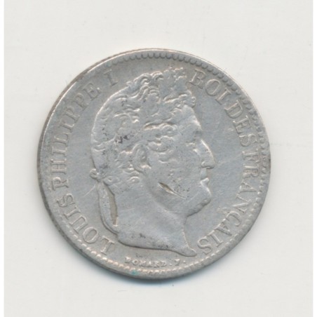 1/2 Franc Louis Philippe I - 1847 A Paris - TB