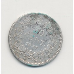1/2 Franc Louis Philippe I - 1847 A Paris - TB 2