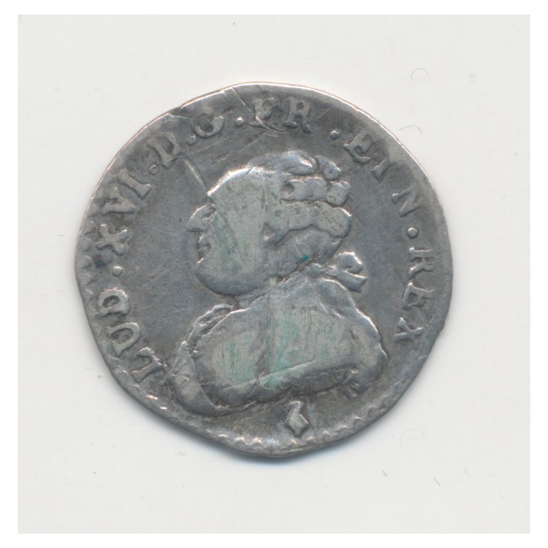 Louis XVI - 1/20 écu - 1783 A Paris - TB