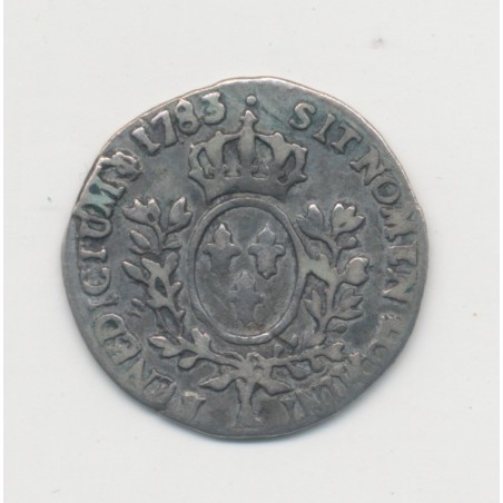 Louis XVI - 1/20 écu - 1783 A Paris - TB