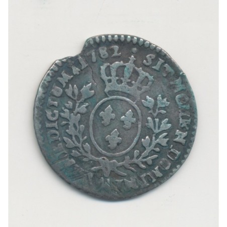 Louis XVI - 1/10 écu - 1782 AA Metz - TB