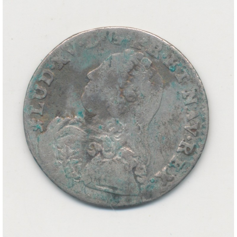 Louis XV - 1/10 écu aux lauriers - 1728 T Nantes - TB