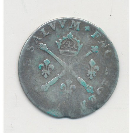 Louis XIV - 10 Sols aux insignes - 1704 - atelier ? - TB