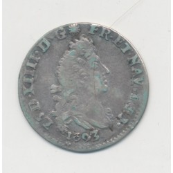 Louis XIV - 4 Sols aux 2L - 1693 E Tours - TB/TB+