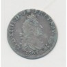 Louis XIV - 4 Sols aux 2L - 1693 E Tours - TB/TB+