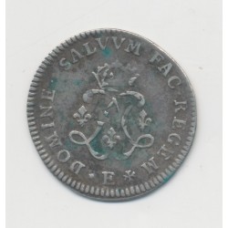 Louis XIV - 4 Sols aux 2L - 1693 E Tours - TB/TB+ 2