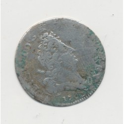Louis XIV - 5 Sols aux insignes - 1702 A Paris - TB
