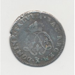 Louis XIV - 4 Sols aux 2L - 1691  X Amiens - TB 2