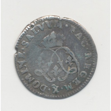 Louis XIV - 4 Sols aux 2L - 1691  X Amiens - TB