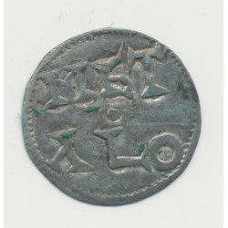 Comté du poitou - Denier Type Melle - immobilisation Charles II - TB