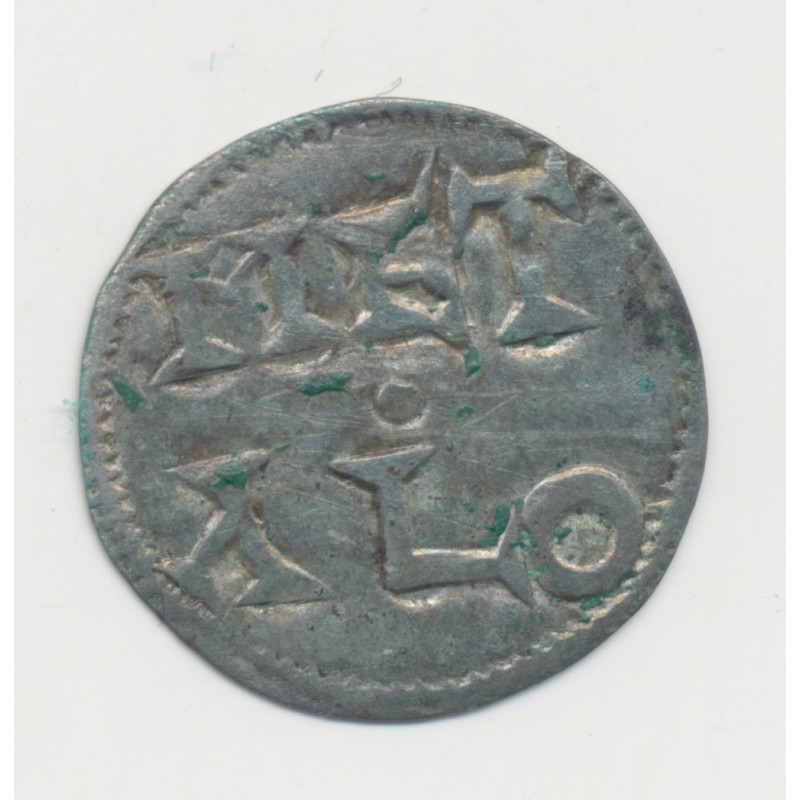 Comté du poitou - Denier Type Melle - immobilisation Charles II - TB