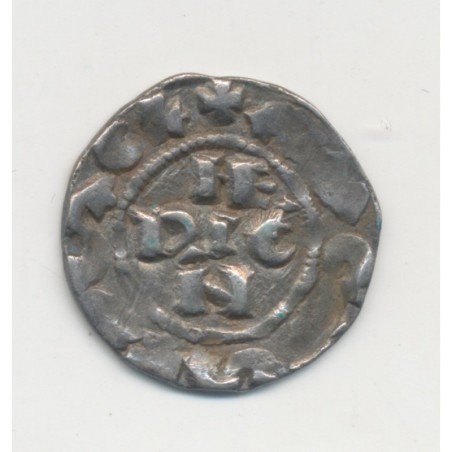 Italie - Denier Pavie - Henri III - argent - TTB