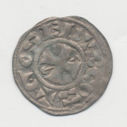 Berry - Denier Gien - Henri III de donzy - TB/TB+ 2