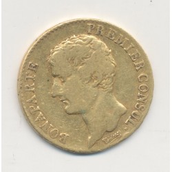 Bonaparte 1er consul - 20 Francs Or - AN 12 A Paris - TB+