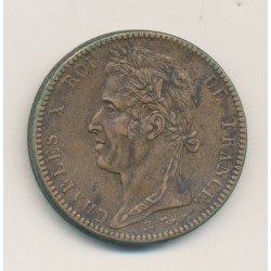 Charles X - 10 Centimes - 1829 A Paris - TTB