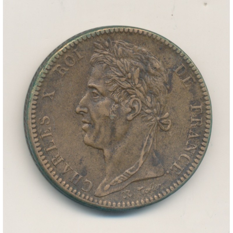 Charles X - 10 Centimes - 1829 A Paris - TTB