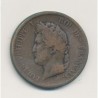 Guadeloupe - 5 Centimes 1839 - Louis Philippe I - TB