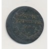5 Centimes Dupré - AN 5 A Paris - frappe décalée - TB/TB+