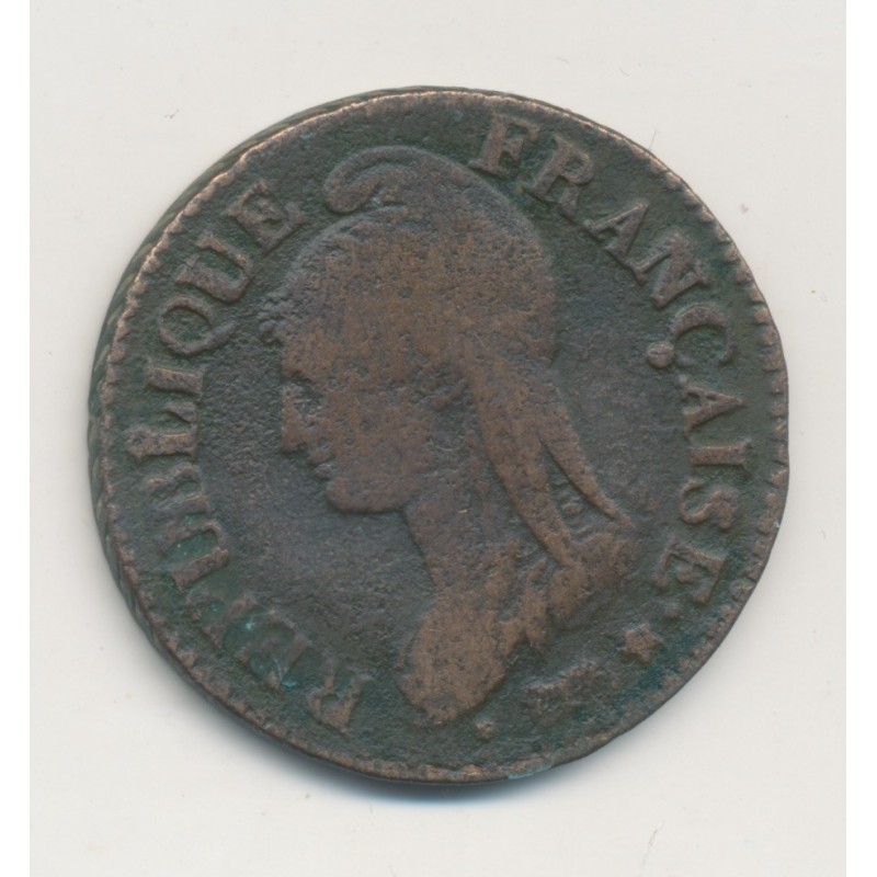 5 Centimes Dupré - AN 5 A Paris - TB/TB+