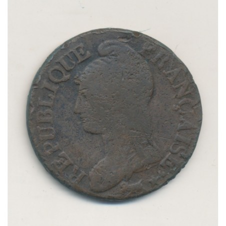 5 Centimes Dupré - AN 5 W Lille - TB/TB+