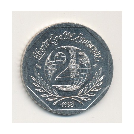 2 Francs René Cassin - 1998