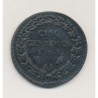 5 Centimes Dupré - AN 8 AA Metz - TTB