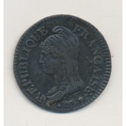 5 Centimes Dupré - AN 8 AA Metz - TTB 2