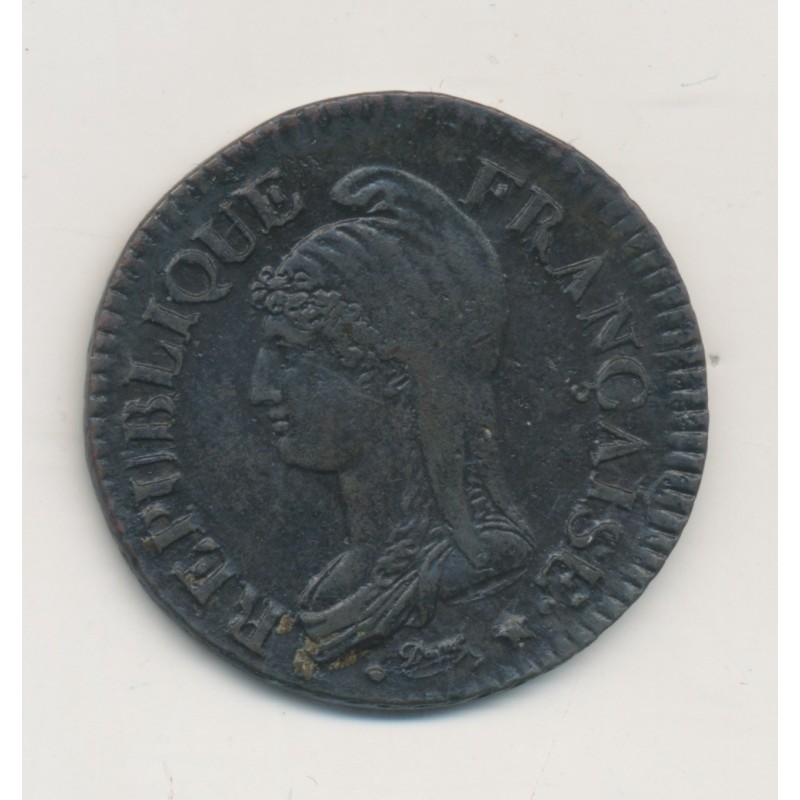5 Centimes Dupré - AN 8 AA Metz - TTB