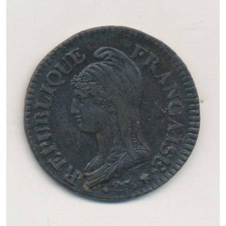 5 Centimes Dupré - AN 8 AA Metz - TTB