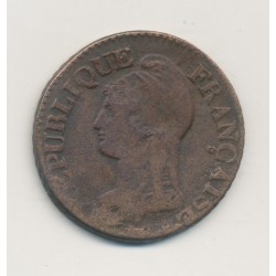 5 Centimes Dupré - AN 8 AA Metz - TB+ 2