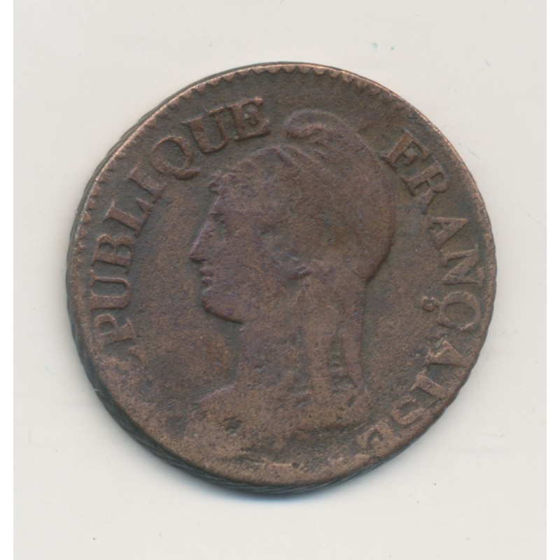 5 Centimes Dupré - AN 8 AA Metz - TB+