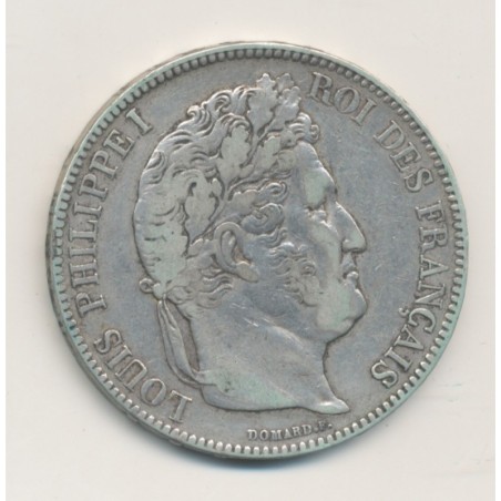 5 Francs Louis philippe I - 1832 H La Rochelle - TB+