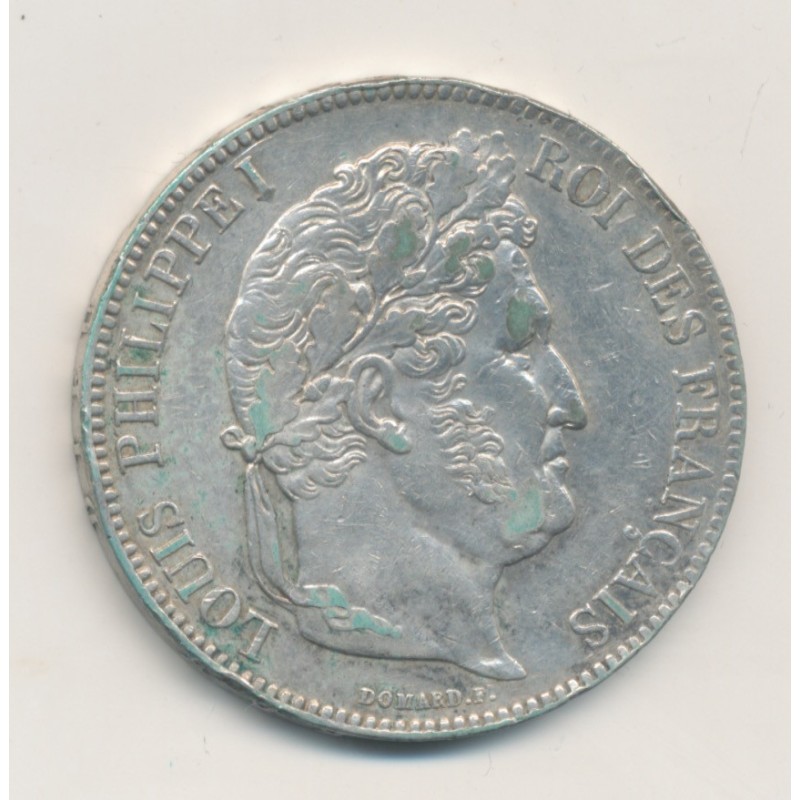 5 Francs Louis philippe I - 1843 B Rouen - TB+
