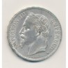 5 Francs Napoléon III - 1867 BB Strasbourg - Tête laurée - TTB+