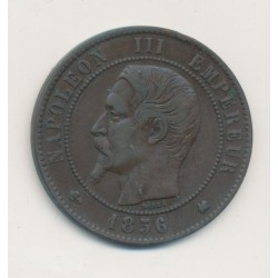 10 Centimes - 1856 K Bordeaux - Napoléon III Tête nue - TB