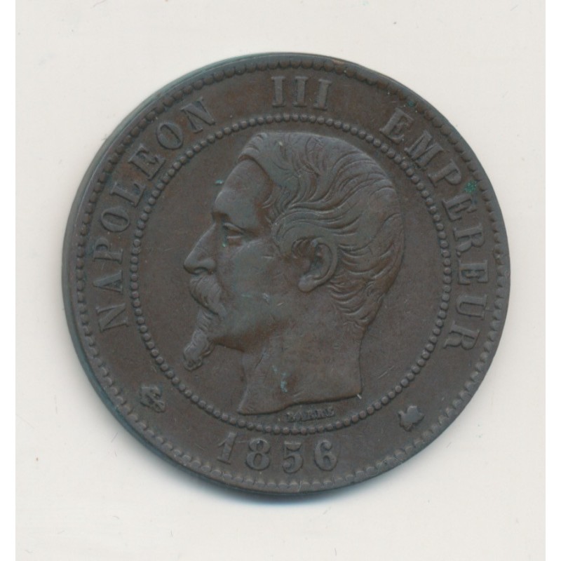 10 Centimes - 1856 K Bordeaux - Napoléon III Tête nue - TB