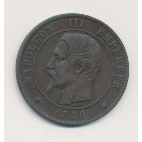 10 Centimes - 1856 K Bordeaux - Napoléon III Tête nue - TB