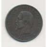 10 Centimes - 1856 K Bordeaux - Napoléon III Tête nue - TB