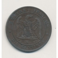 10 Centimes - 1856 K Bordeaux - Napoléon III Tête nue - TB 2