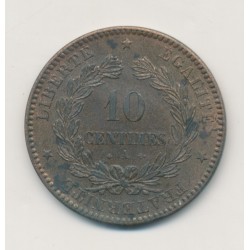 10 Centimes Cérès - 1871 A Paris - bronze - TTB+ 2
