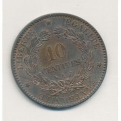 10 Centimes Cérès - 1887 A Paris - bronze - SUP+ 2