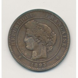 10 Centimes Cérès - 1893 A Paris - TB