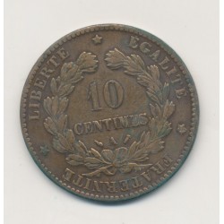 10 Centimes Cérès - 1893 A Paris - TB 2