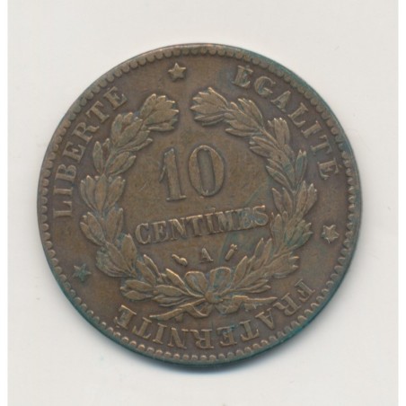 10 Centimes Cérès - 1893 A Paris - TB