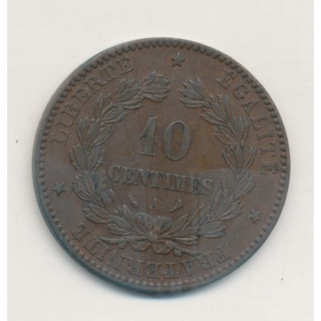 10 Centimes Cérès - 1897 A Paris - TTB+