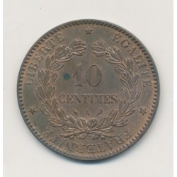 10 Centimes Cérès - 1897 A Paris - SUP+ 2