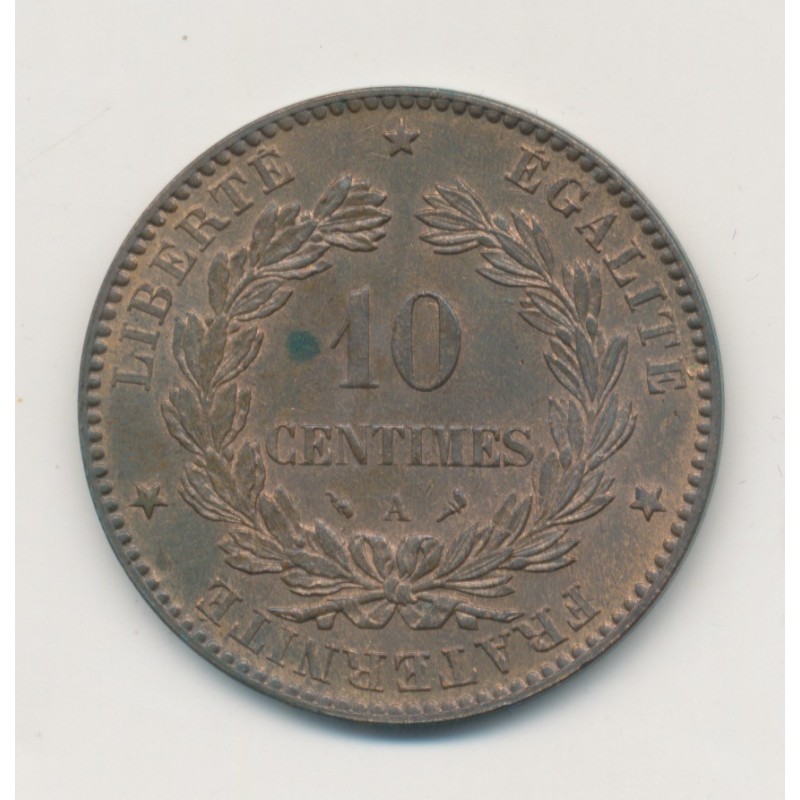 10 Centimes Cérès - 1897 A Paris - SUP+