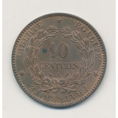 10 Centimes Cérès - 1897 A Paris - SUP+